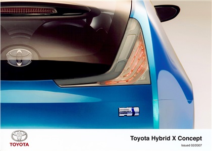 Toyota Hybrid X, 2007